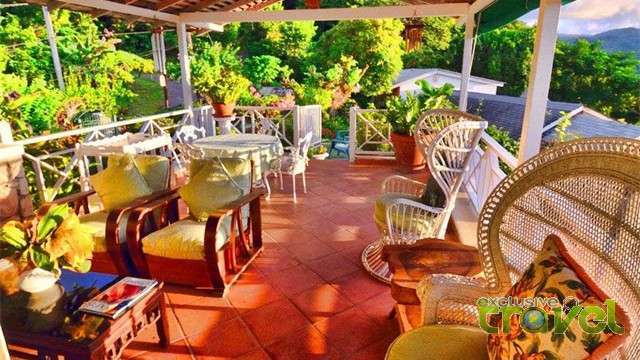 fan villa master suite private terrace
